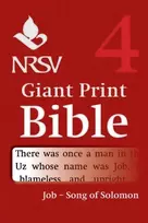 KNYGA Bookshop NRSV Giant Print Bible: Volume 4, Job – Song of Songs