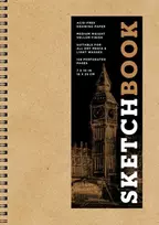 KNYGA Inc Sterling Publishing Co. Sketchbook (basic medium spiral Kraft)