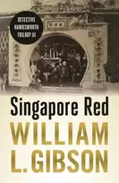 KNYGA William L Gibson Singapore Raudona