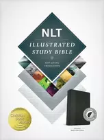 KNYGA Bookshop NLT Illustrated Study Bible Tutone Juodas/Onyx, Indexed
