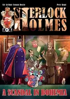 KNYGA Petr Kopl Scandal in Bohemia - A Sherlock Holmes Graphic Novel