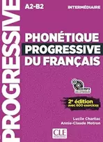 KNYGA Lucile Charliac Phonetique progressive du francais: Niveau intermediaire (A2/B1) + CD