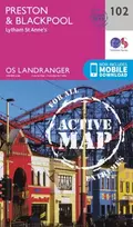 KNYGA Ordnance Survey Preston & Blackpool, Lytham