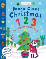 KNYGA Bookshop Panda Claus Christmas 123 Activity and Sticker Book
