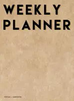 KNYGA Bookshop Vertical Weekly Planner 2020-2021