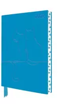 KNYGA Bookshop Two Happy Cats 2026 Artisan Art Vegan Leather Diary Planner - Page to View with Notes