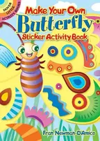 KNYGA Fran Newman Damico Make Your Own Butterfly Sticker Activity Book