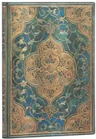 KNYGA paperblanks Turquoise Chronicles Midi Lined Journal