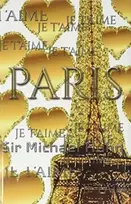 KNYGA Michael Huhn je t'aime auksinis glitter eiffel Tower creative blank journal sir Michael designer edition
