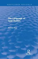 KNYGA Norman Page Language of Jane Austen (Routledge Revivals)