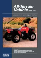 KNYGA Bookshop Honda Kawasaki Polaris Suzuki Yamaha All-Terrain Vehicle Volume 2 Service Repair Manual