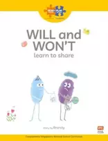 KNYGA Brandy Read + Play Social Skills Bundle 2 Will and Won’t learn to share