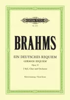 KNYGA Johannes Brahms German Requiem Op. 45 (Vocal Score)