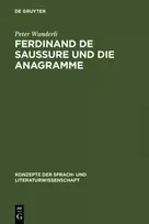 KNYGA Bookshop Ferdinand de Saussure und die Anagramme