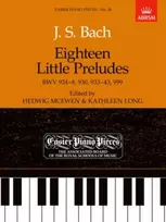 KNYGA Bookshop Eighteen Little Preludes BWV 924-8, 930, 933-43 & 999