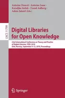KNYGA Antoine Doucet Digital Libraries for Open Knowledge