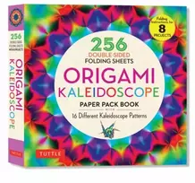 KNYGA Tuttle Studio Origami Kaleidoscope Paper Pack Book