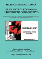 KNYGA Michele Federico Sciacca Elementi di Economia e di Diritto Corporativo