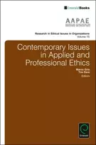 KNYGA Michael Schwartz Contemporary Issues in Applied and Professional Ethics