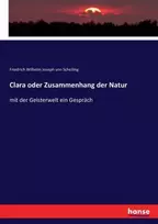 KNYGA Friedrich Wilhelm Joseph Von Schelling Clara oder Zusammenhang der Natur