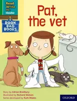 KNYGA Ruth Miskin Read Write Inc. Phonics: Pat, the vet (Žalias Set 1 Book Bag Book 2)
