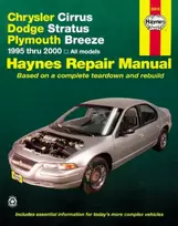 KNYGA John Haynes Chrysler Cirrus, Dodge Stratus & Plymouth Breeze (95 - 00)