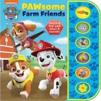 KNYGA Pi Kids Nickelodeon Paw Patrol Pawsome Farm Friends Sound Book