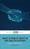 KNYGA Felix Gille What Is Public Trust in the Health System?