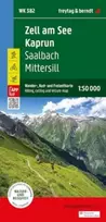 KNYGA Freytag Berndt Zell am See - Kaprun Hiking, Cycling and Leisure Map