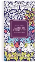 KNYGA Galison William Morris Paint-In Postcard Set