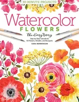 KNYGA Sara Berrenson Watercolor the Easy Way Flowers