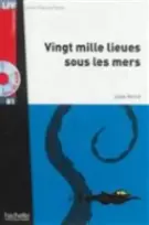 KNYGA Jules Verne Vingt mille lieues sous les mers - Book + online audio