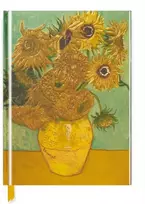 KNYGA Flame Tree Studio Vincent van Gogh: Sunflowers (Blank Sketch Book)
