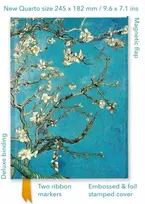 KNYGA Bookshop Vincent van Gogh: Almond Blossom (Foiled Quarto Journal)