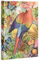 KNYGA paperblanks Tropical Garden (Nature Montages) Midi Unlined Journal