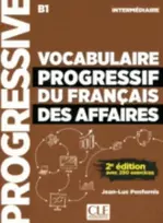 KNYGA Jean Luc Penfornis Vocabulaire progressif du francais des affaires - Niveau intermediaire (A2/B1) + CD