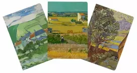 KNYGA Insights Van Gogh Landscapes Sewn Notebook Collection