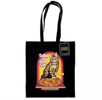KNYGA Pyramid Steven Rhodes (Talk To Your Cat) Juodas Tote Bag