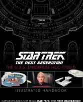 KNYGA Ben Robinson Star Trek The Next Generation: The U.S.S. Enterprise NCC-1701-D Illustrated Handbook