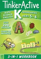 KNYGA Megan Hewes Butler TinkerActive Kindergarten 3-in-1 Workbook