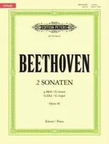 KNYGA Johannes Fischer Sonatas in G min & G maj Op.49 Nos.1 & 2