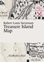KNYGA Master of Fine Arts Thelander Martin Robert Louis Stevenson, Treasure Island Map
