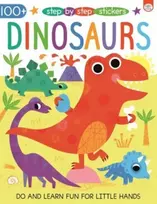 KNYGA Emma Munro Smith Step by Step Stickers Dinosaurs