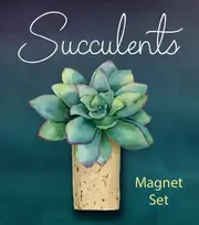 KNYGA Jessie Oleson Moore Succulents Magnet Set