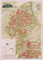 KNYGA Maps Snowdonia Rock Climbs Collect & Scratch Print
