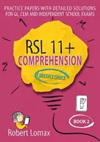 KNYGA Bookshop RSL 11+ Comprehension, Multiple Choice: Book 2