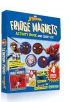 KNYGA Marvel Entertainment Marvel Spider-Man: Šaldytuvas Magnets Activity Book and Craft Kit