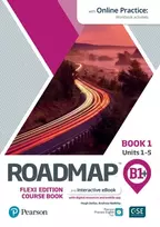 KNYGA Hugh Dellar Roadmap B1+ Flexi Edition Roadmap Course Book 1 with eBook and Online Practice Access