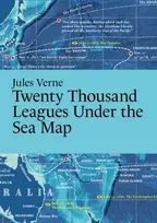 KNYGA Bookshop Jules Verne, Twenty Thousand Leagues Under the Sea Map
