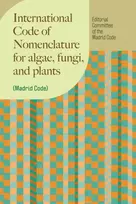 KNYGA International Code of Nomenclature for algae, fungi, and plants (Madrid Code)